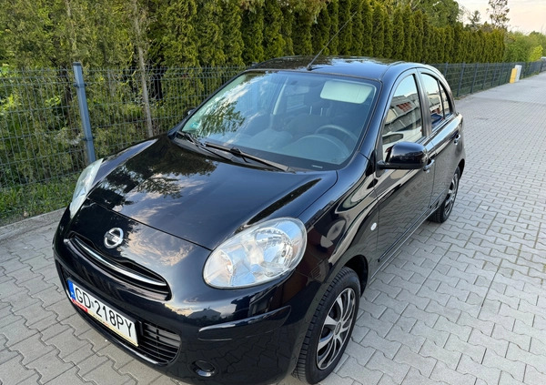 Nissan Micra cena 17999 przebieg: 173200, rok produkcji 2012 z Gdynia małe 352